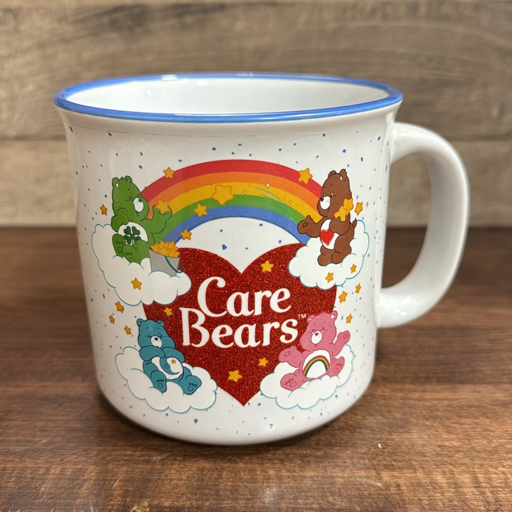 Super Cute 🥰 Care Bears 🐻 Ceramic Camper Mug 20oz - NEW